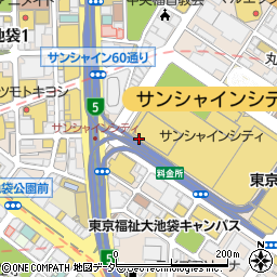 サンシャインパーキング 平日限定 自走式 豊島区 駐車場 コインパーキング の住所 地図 マピオン電話帳