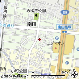 長野県駒ヶ根市南田14周辺の地図