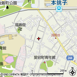 千葉県銚子市愛宕町1326周辺の地図