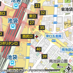 東京都豊島区南池袋1丁目22-8周辺の地図