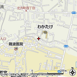 千葉県市川市北方町4丁目1786周辺の地図