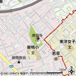 東京都豊島区南大塚1丁目26周辺の地図