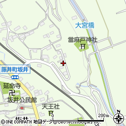 山梨県韮崎市藤井町駒井1096-20周辺の地図