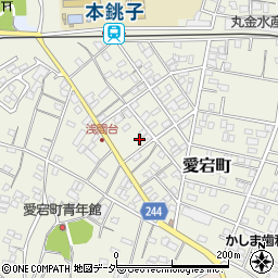 千葉県銚子市愛宕町3019周辺の地図