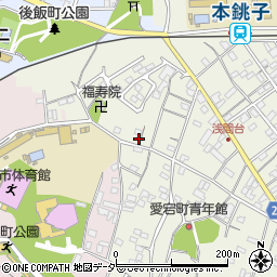 千葉県銚子市愛宕町1321周辺の地図