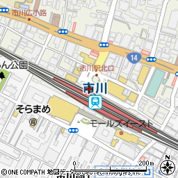 ストレッチラフィネシャポー　市川店周辺の地図