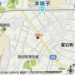千葉県銚子市愛宕町3679周辺の地図
