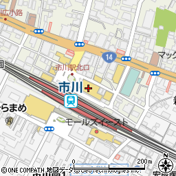 さくら薬局　市川駅北口店周辺の地図