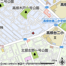 高根木戸診療所周辺の地図