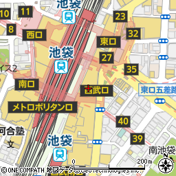 東京都豊島区南池袋1丁目28-1周辺の地図