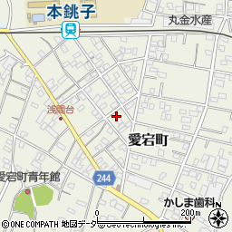 千葉県銚子市愛宕町3027周辺の地図