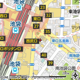 東京都豊島区南池袋1丁目22-6周辺の地図
