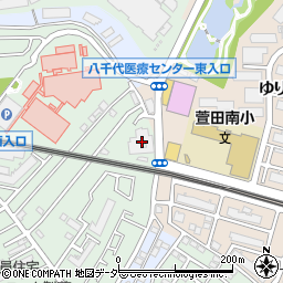 京葉学院八千代中央校周辺の地図