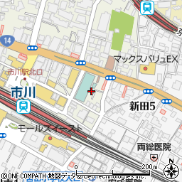 グランリーオ市川周辺の地図