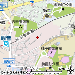 千葉県銚子市前宿町432周辺の地図