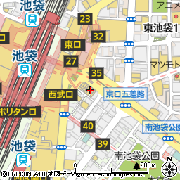 マーチャオ　θ東京池袋周辺の地図