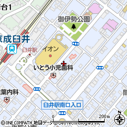ＣＰカドゥー臼井店周辺の地図