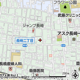 東京都豊島区長崎2丁目周辺の地図