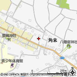 千葉県佐倉市角来23周辺の地図