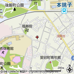 千葉県銚子市愛宕町1310周辺の地図