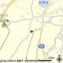 山梨県韮崎市穂坂町三ツ澤1224周辺の地図