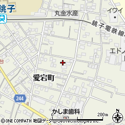 千葉県銚子市愛宕町3099-3周辺の地図