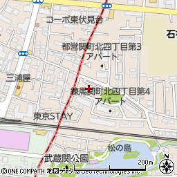 東京都練馬区関町北4丁目27周辺の地図