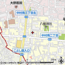 パレスホテル武蔵野寮周辺の地図