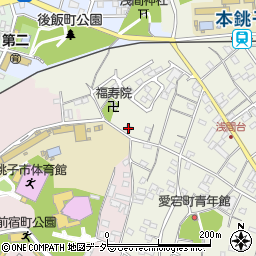 千葉県銚子市愛宕町1319周辺の地図