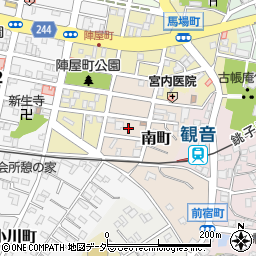 千葉県銚子市南町周辺の地図