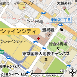 ゆうちょ銀行豊島店周辺の地図