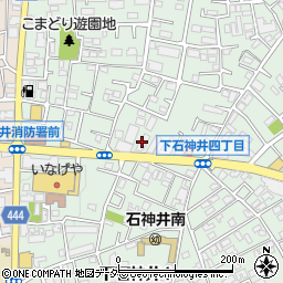 東京消防庁石神井単身待機宿舎周辺の地図