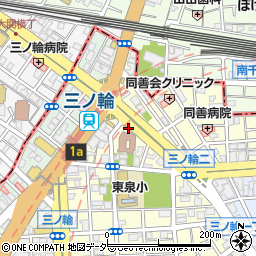 三ノ輪駅﻿(三ノ輪福祉センター前)周辺の地図