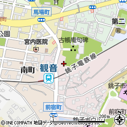 千葉県銚子市前宿町295周辺の地図