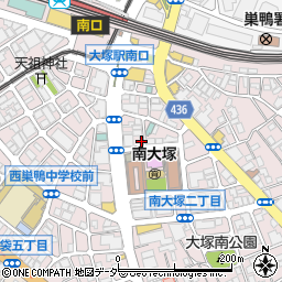 大栄パーク大塚駐車場周辺の地図