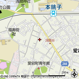 千葉県銚子市愛宕町3708周辺の地図