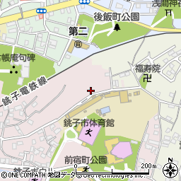 千葉県銚子市前宿町1245-1周辺の地図