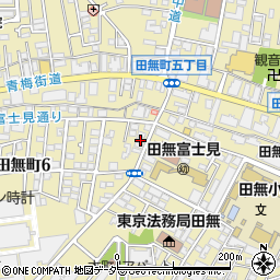 細田畳内装店周辺の地図