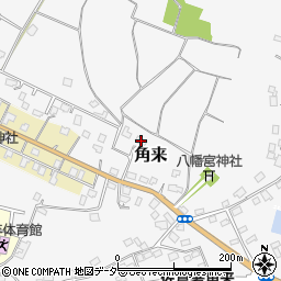 千葉県佐倉市角来27周辺の地図