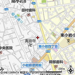 椎名荘周辺の地図