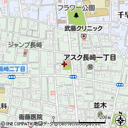 東京都豊島区長崎2丁目27周辺の地図