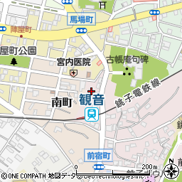 千葉県銚子市前宿町53周辺の地図