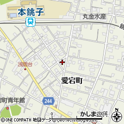 千葉県銚子市愛宕町3029周辺の地図