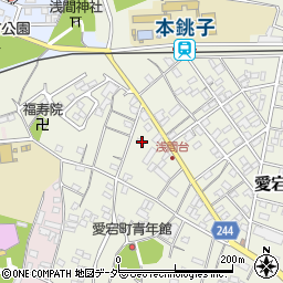 千葉県銚子市愛宕町3706周辺の地図