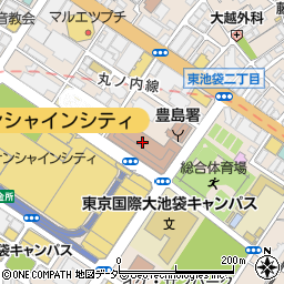 豊島郵便局貯金サービス周辺の地図