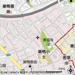 東京都豊島区南大塚1丁目周辺の地図