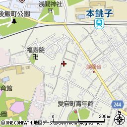 千葉県銚子市愛宕町1331周辺の地図