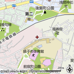 千葉県銚子市前宿町1241周辺の地図