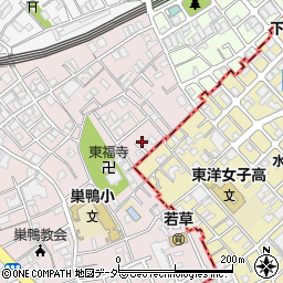 東京都豊島区南大塚1丁目27周辺の地図