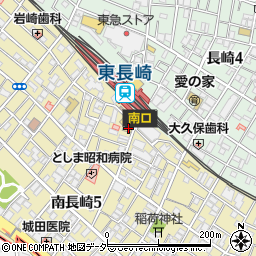 鳥貴族 東長崎店周辺の地図